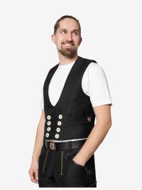 FHB Herren Zunftweste schwarz - Jakob